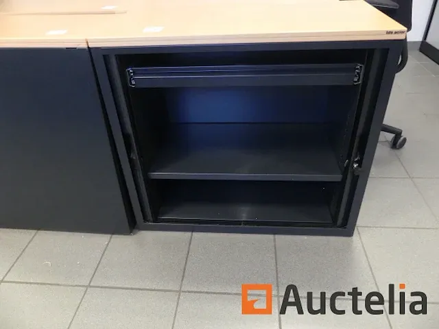 2 dubbele bureautafels - afbeelding 4 van  15