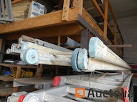 2 dubbele ladders - afbeelding 1 van  4