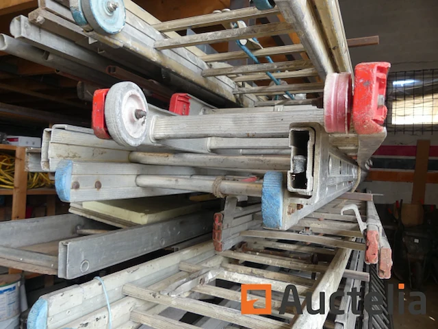 2 dubbele ladders - afbeelding 5 van  7
