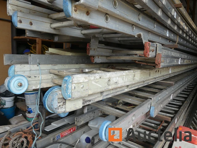 2 dubbele ladders - afbeelding 6 van  8