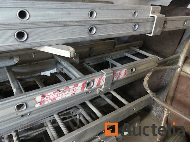 2 dubbele ladders - afbeelding 5 van  7