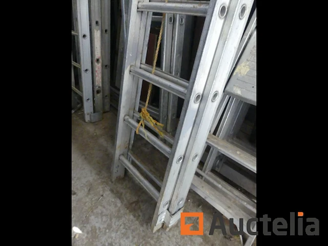 2 dubbele ladders - afbeelding 3 van  6