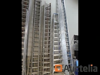 2 dubbele ladders - afbeelding 1 van  3
