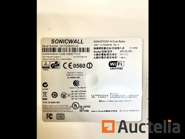 2 dubbele radio's dell sonicwall sonicpoint-n - afbeelding 4 van  13