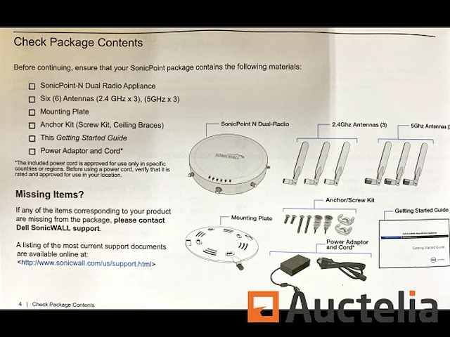 2 dubbele radio's dell sonicwall sonicpoint-n - afbeelding 12 van  13