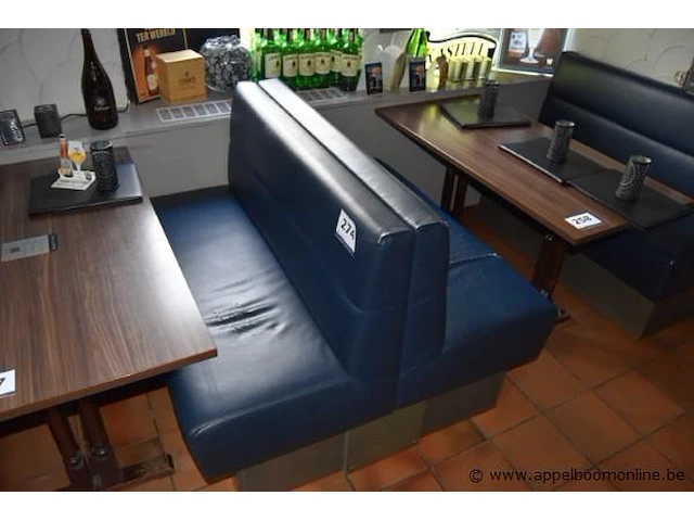 2 dubbele zitbanken - afbeelding 1 van  2