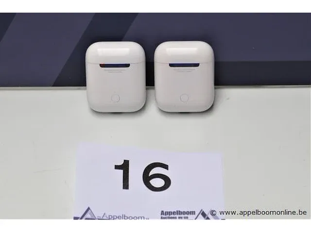 2 earpods apple, zonder kabels, werking niet gekend - afbeelding 1 van  3