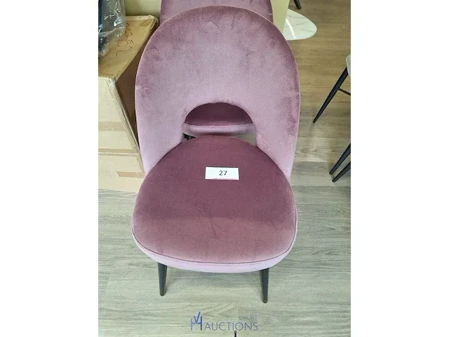 2 eetkamerstoelen - afbeelding 1 van  2
