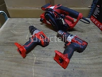 2 einhell accuschroevendraaiers, einhell elektrische bandschuurmachine(038) - afbeelding 1 van  5