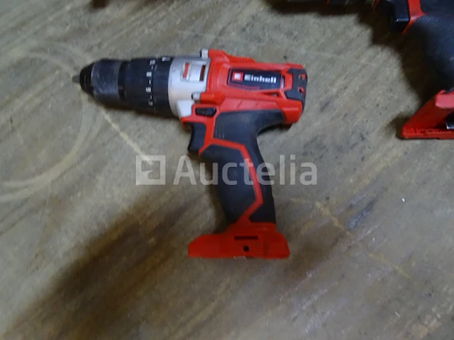 2 einhell accuschroevendraaiers, einhell elektrische bandschuurmachine(038) - afbeelding 3 van  5