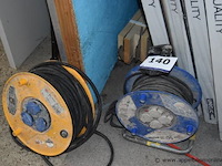 2 elektrakabels op haspel - afbeelding 1 van  1