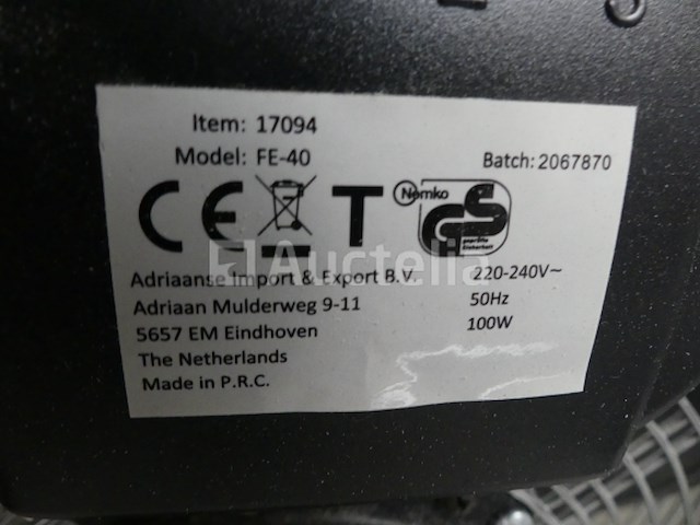 2 elektrische kachels, ventilator - afbeelding 4 van  17