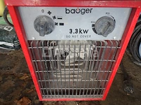 2 elektrische kachels voor de bouwplaats - afbeelding 1 van  4