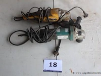 2 elektrische slijptollen wo. powerplus - afbeelding 1 van  2