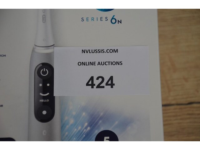 2 elektrische tandenborstels braun oral b io series 6n grey opal (b435) - afbeelding 2 van  5
