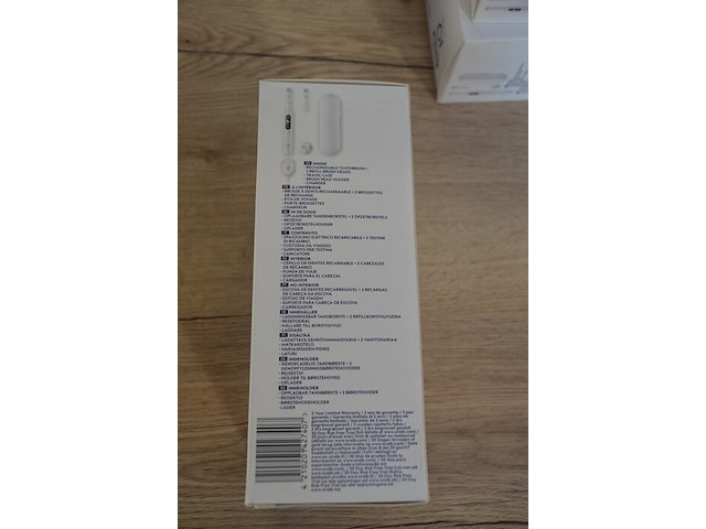 2 elektrische tandenborstels braun oral b io series 6s white (b435) - afbeelding 5 van  5