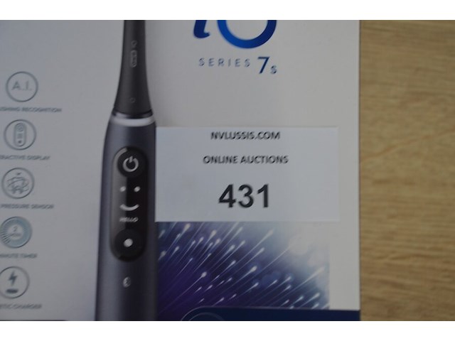 2 elektrische tandenborstels braun oral b io series 7s black onyx (b435) - afbeelding 2 van  5