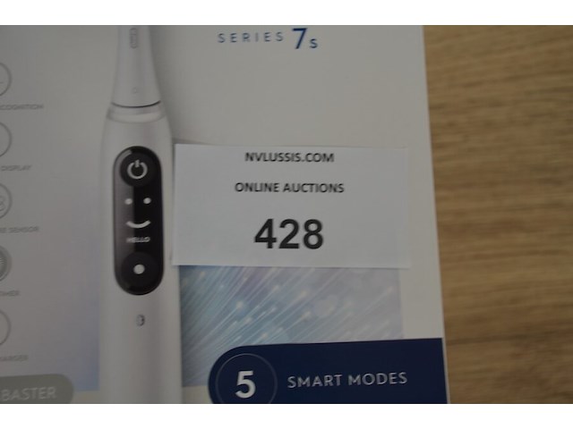 2 elektrische tandenborstels braun oral b io series 7s white alabaster (b435) - afbeelding 2 van  4