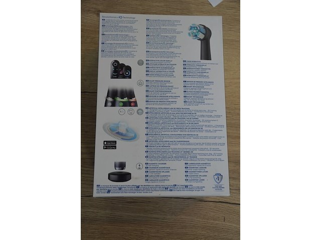 2 elektrische tandenborstels braun oral b io series 9s black onyx (b435) - afbeelding 4 van  5