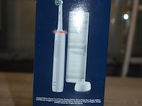 2 elektrische tandenborstels braun oral b pro 3 3500 design edition striking grey (b435) - afbeelding 4 van  4