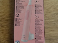 2 elektrische tandenborstels braun oral b pro series 3 rose pink (b435) - afbeelding 4 van  4
