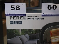 2 elektrische terrasverwarmers perel - afbeelding 2 van  2