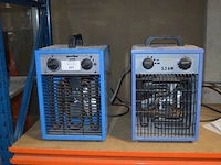 2 elektrische verwarmingen sun heat