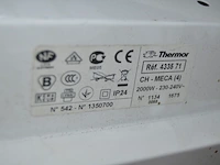 2 elektrische verwarmingen thermor, 3 zakken poetsdoeken - afbeelding 10 van  10