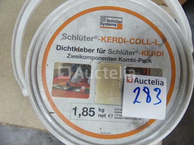 2 emmers kerdi schlutter membraanlijm - afbeelding 2 van  2