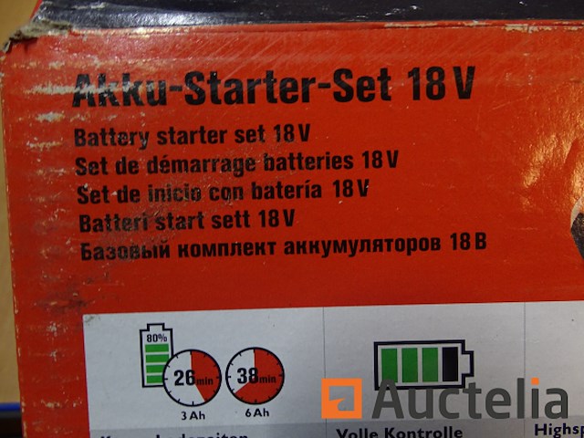 2 fein-accu's en een oplader - afbeelding 6 van  10