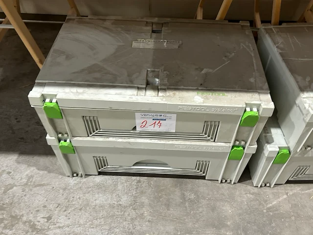 2 festool systainer opbergdoos - afbeelding 1 van  3