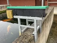 2 fiad voederautomaten met loopband voor vissen - afbeelding 3 van  3