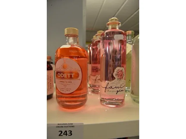 2 fl. seedlip grove 42 citrus 70cl, 2 fl. seedlip spice 94 aromatic 70cl, 3 fl. rubbens fam 50cl, 3 fl. odett apero mix 50cl, 1 fl. midnight moon apple 35cl, 4 fl. mignight moon raspberry 35cl, - afbeelding 4 van  5