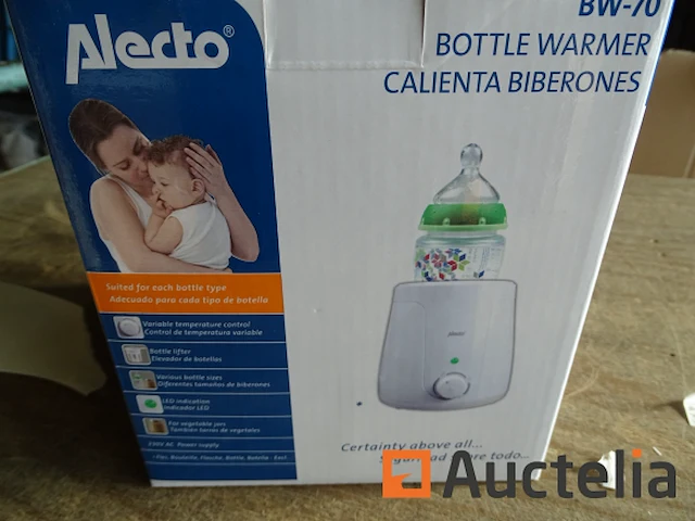 2 fles warmers alecto bw-70 - afbeelding 6 van  7