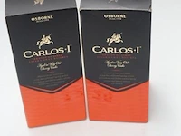 2 flessen à 1lt brandy carlos i