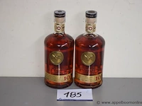 2 flessen à 70cl rum bacardi 10yr 40%