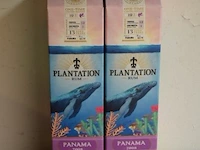 2 flessen à 70cl rum plantation panama 45,7%