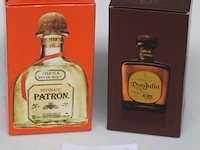 2 flessen à 70cl tequilla patron en don julio