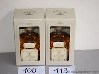 2 flessen à 70cl tequilla patron lot 221 40% - afbeelding 1 van  2