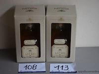 2 flessen à 70cl tequilla patron lot 221 40% - afbeelding 1 van  2