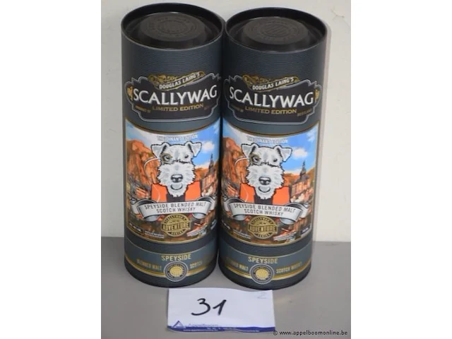 2 flessen à 70cl whiskey douglas laings scallywag 40% - afbeelding 1 van  2