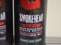 2 flessen à 70cl whisky smokehead blast 48% - afbeelding 2 van  2