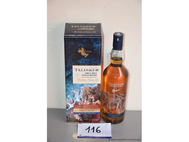 2 flessen à 70cl whisky talisker 40% - afbeelding 1 van  3