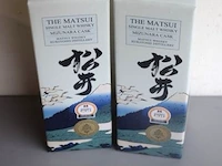 2 flessen à 70cl whisky the matsui 48% - afbeelding 1 van  3