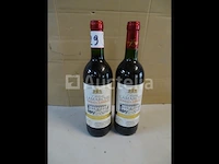 2 flessen bordeaux château lamarche 2004 - afbeelding 1 van  4