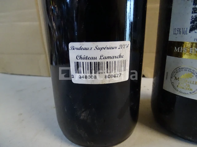 2 flessen bordeaux château lamarche 2004 - afbeelding 4 van  4