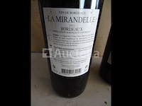 2 flessen bordeaux la mirandelle 2011 - afbeelding 4 van  4