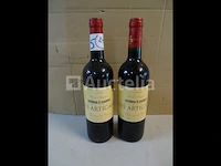 2 flessen bordeaux les artigaux graves de vayres 2009 - afbeelding 1 van  4