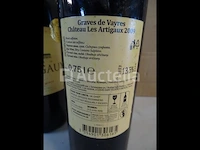 2 flessen bordeaux les artigaux graves de vayres 2009 - afbeelding 4 van  4