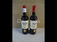 2 flessen bordeaux médoc fiefs des begadon 2017 - afbeelding 1 van  5